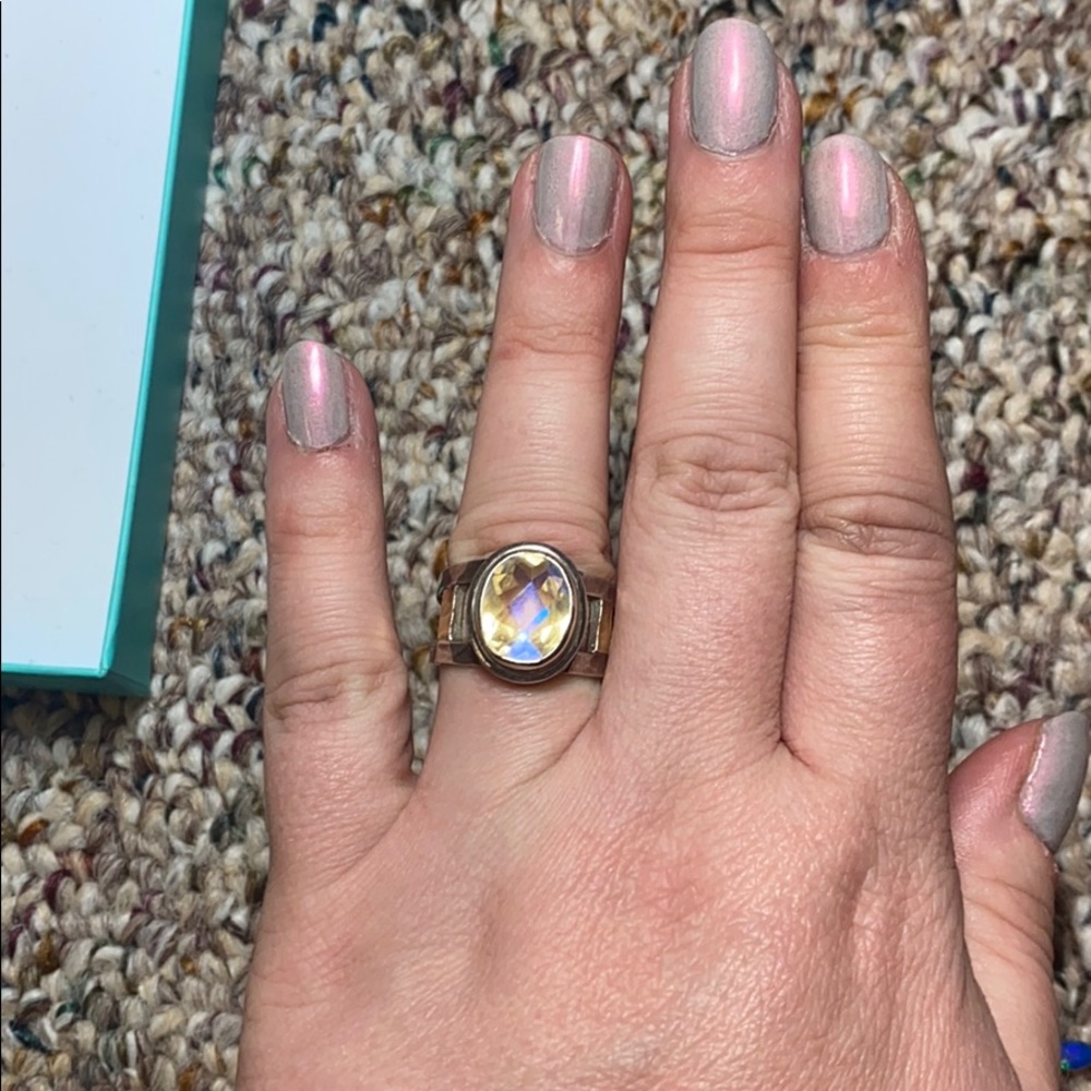 Snowflake quartz ring - Picture 7 of 8